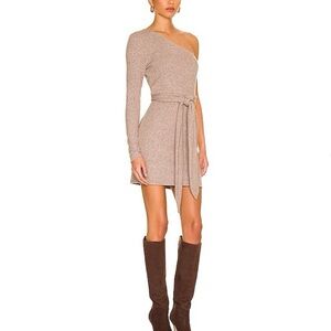Lovers + Friends Sierra Chestnut Brown Mini Dress